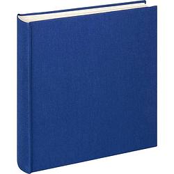 Foto van Walther+ design fa-508-l fotoalbum (b x h) 30 cm x 30 cm blauw 100 bladzijden