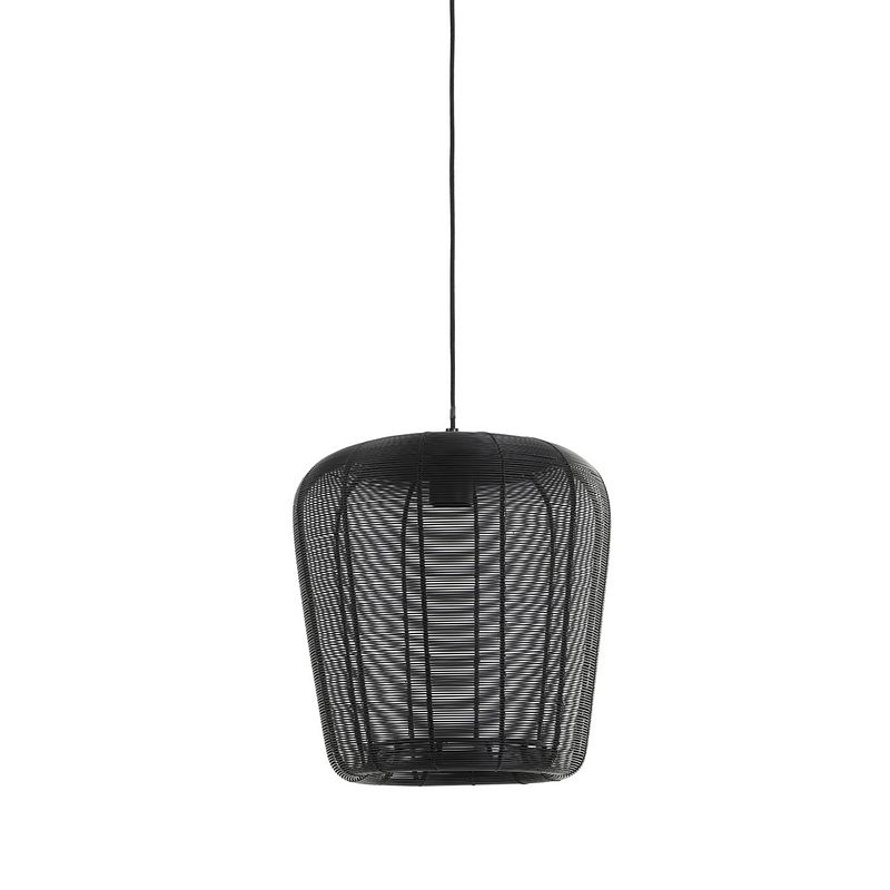 Foto van Light & living - hanglamp adeta - 28x28x30 - zwart