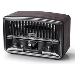 Foto van Muse m-135 dbt dab+/fm radio met bluetooth in vintage stijl