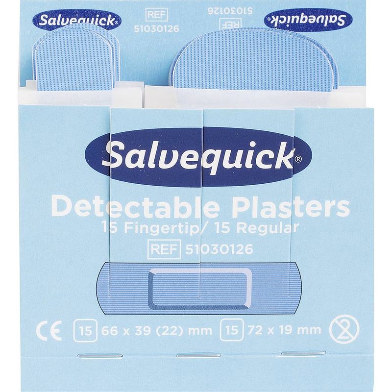 Foto van Salvequick 1009736 refill pleisterstrips detectable