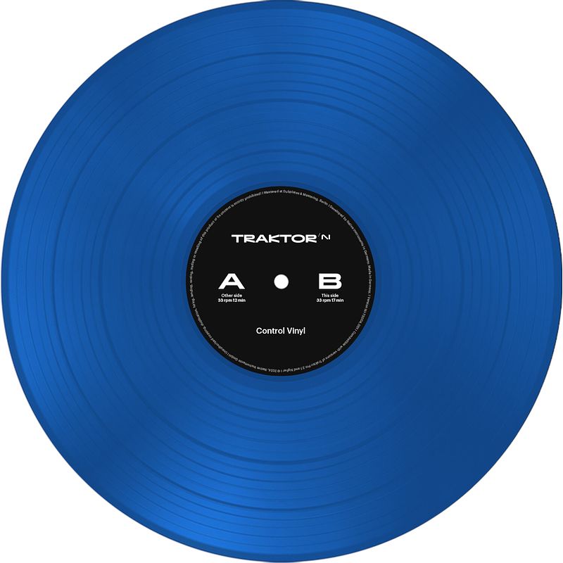 Foto van Native instruments traktor control vinyl blue (2024 edition)