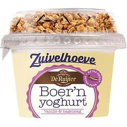 Foto van Zuivelhoeve de ruijter boer'sn yoghurt vanille & hagelslag 170g bij jumbo