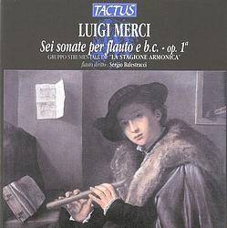 Foto van Merci: sei sonate per flauto - op.i - cd (8007194102048)