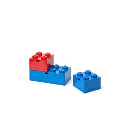 Foto van Lego opbergbox bureaulade brick color set van 3 stuks