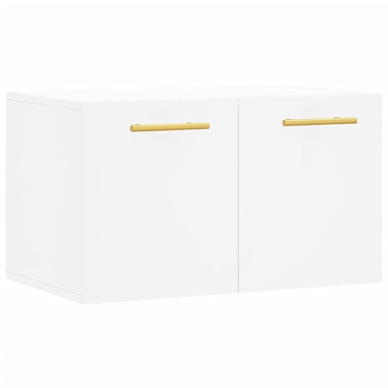 Foto van The living store wandkast - wandgemonteerd - 60 x 36.5 x 35 cm - wit