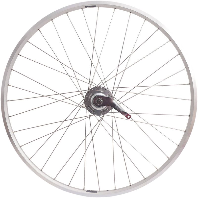 Foto van Achterwiel 28"" / 622 x 19c ryde zac19 velg met shimano nexus 7 rollerbrake naaf - zilver