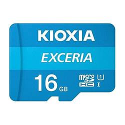 Foto van Kioxia 16gb microsd class 10 geheugenkaart -