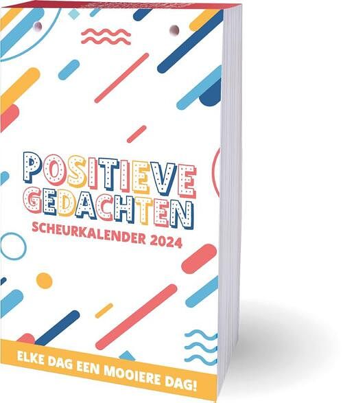 Foto van Positieve gedachten scheurkalender - 2024 - paperback (9789464326147)