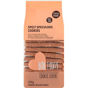 Foto van Biotoday spelt speculoos koeken 200 g bij jumbo