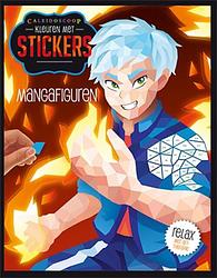 Foto van Kleuren met stickers - mangafiguren - paperback (9789463548922)