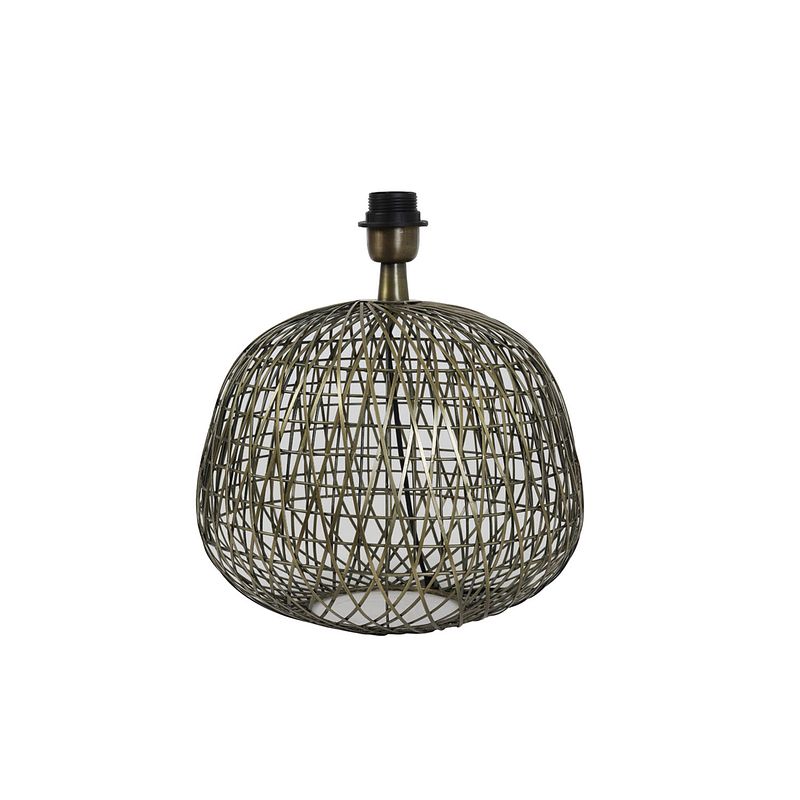 Foto van Light & living - lampvoet alwina - 32x32x28.5 - brons