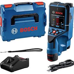 Foto van Bosch professional d-tect 200 c detectieapparaat 0601081601 detectiediepte (max.) 200 mm geschikt voor ferrometaal, hout, kunststof, non-ferrometaal,