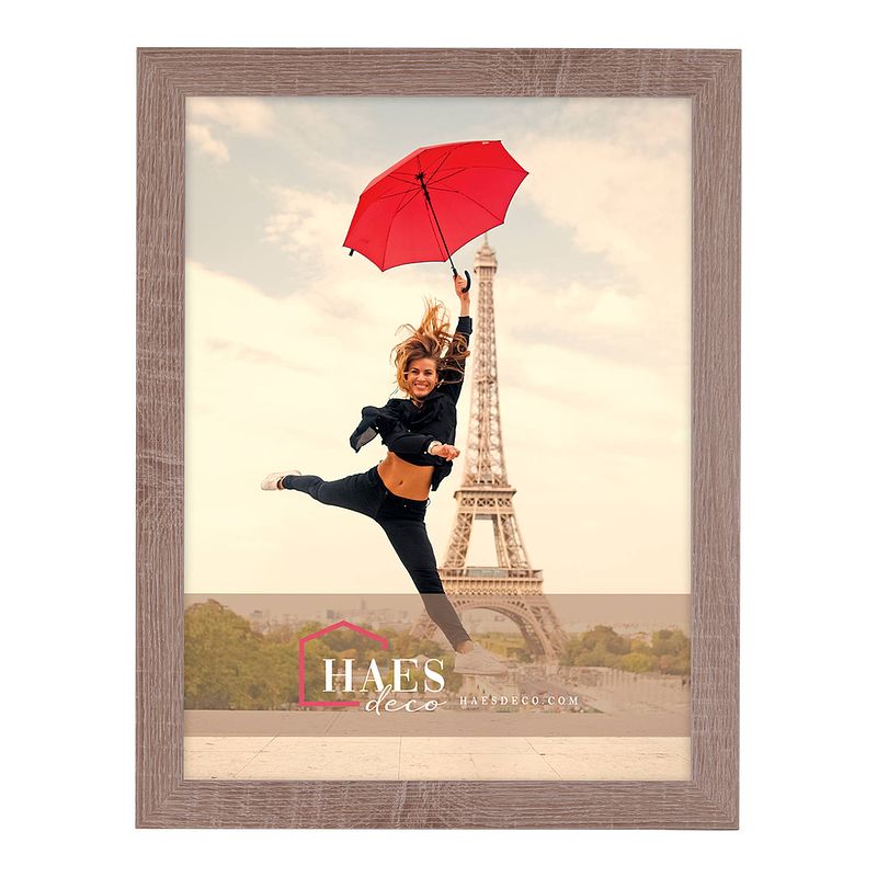 Foto van Haes deco - houten fotolijst paris bruin 30x40 - sp001315