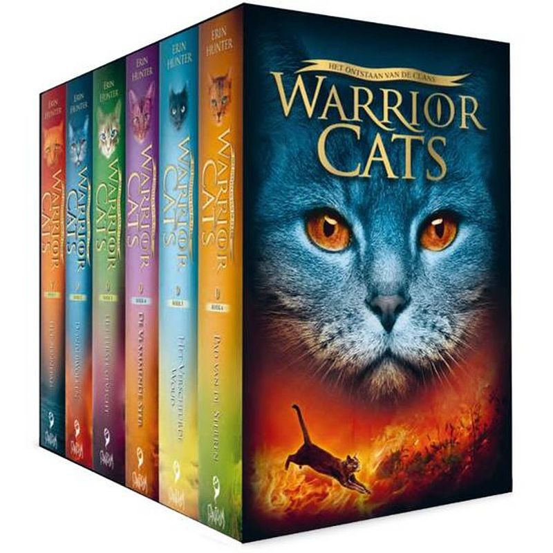 Foto van Warrior cats serie 0 cadeaubox: 6 delen in paperback