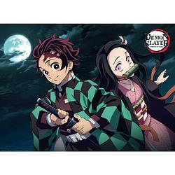 Foto van Abystyle demon slayer tanjiro and nezuko poster 52x38cm