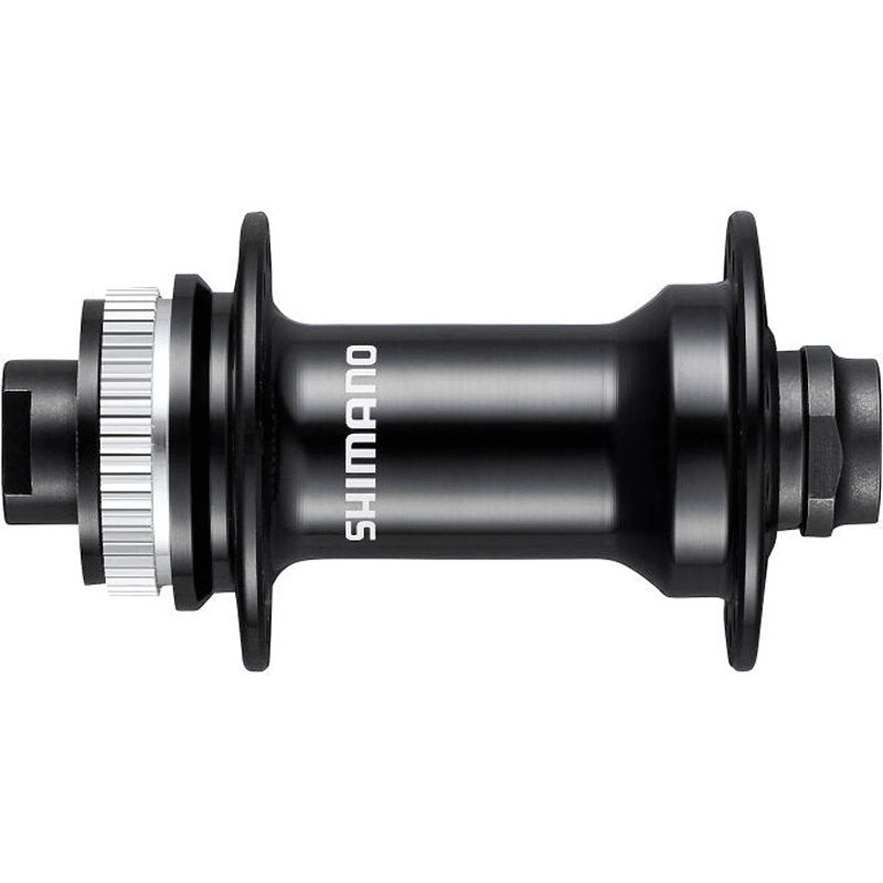 Foto van Shimano voornaaf hb-rs470 center lock 32 gaats 12 mm steekas zwart