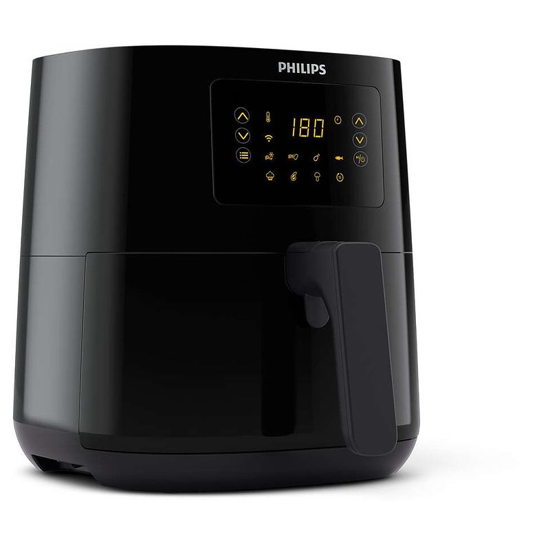 Foto van Philips hd9255/90 airfryer zwart