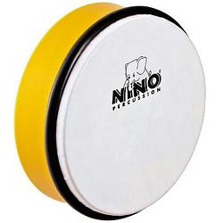 Foto van Nino percussion nino4y 6 inch handtrommel geel